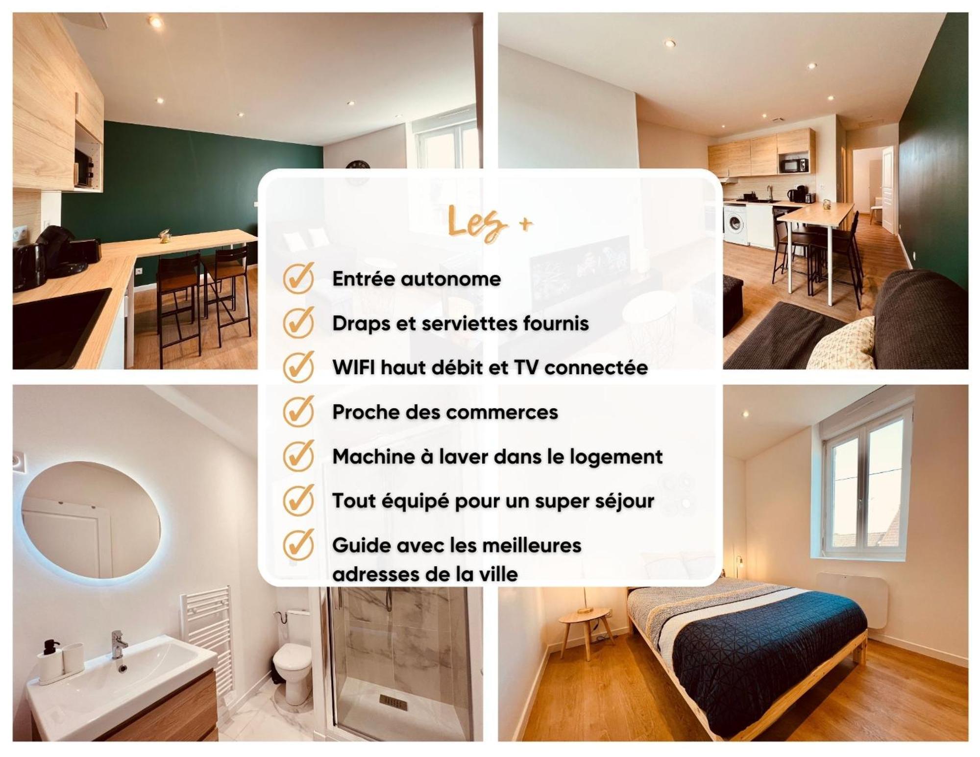 Le Gatsby - Home Homy Montluçon Esterno foto