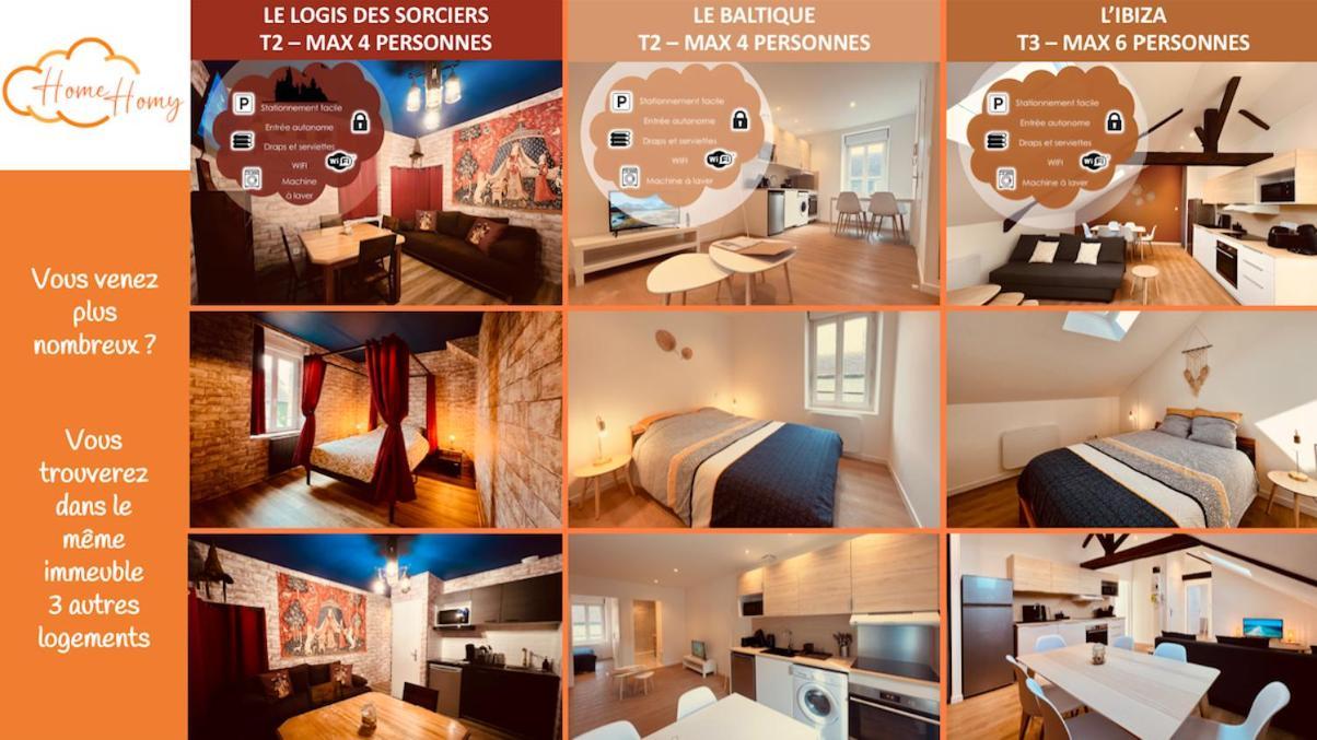 Le Gatsby - Home Homy Montluçon Esterno foto
